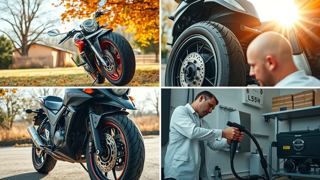 seasonal diy motorcycle maintenance checklist