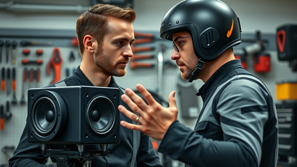 standalone motorcycle speakers vs integrated audio system