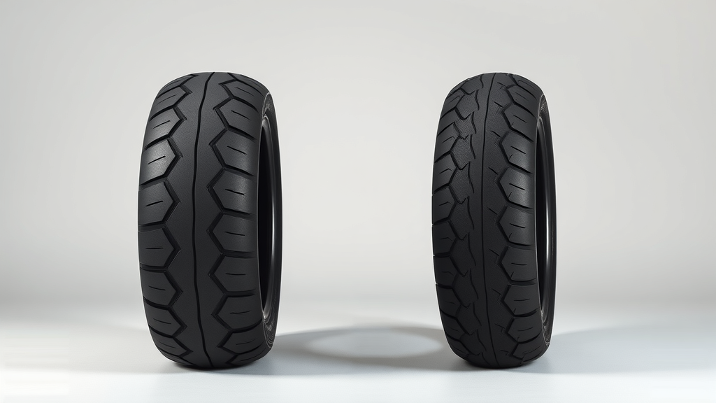 comparison of low and fully inflated motorcycle tires for motorcycle tire and brake care
