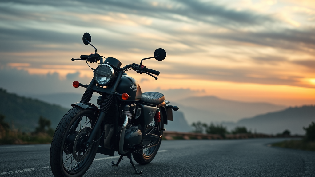 Legendary Vincent Black Shadow, fastest historic motorcycle of its era, winding mountain road, historic motorcycle collector