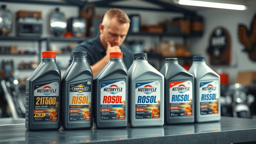motorcycle oil motor oil comparison bottles oil change garage