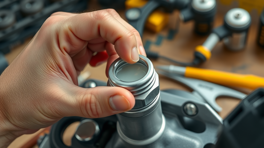 motorcycle brake fluid level and clarity spring maintenance check macro