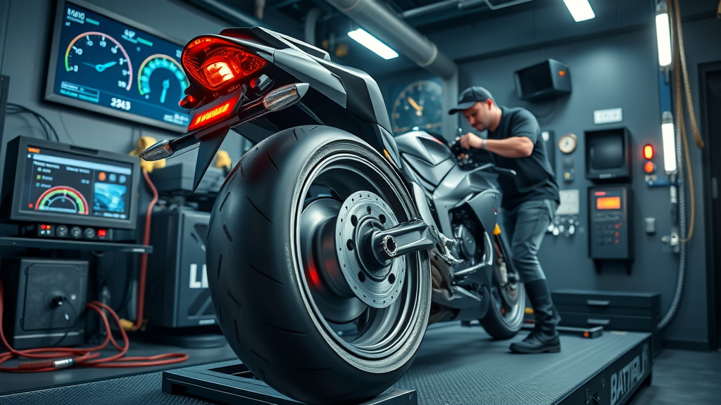 dyno tuning motorcycle engine professional workshop